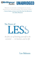 The_power_of_less
